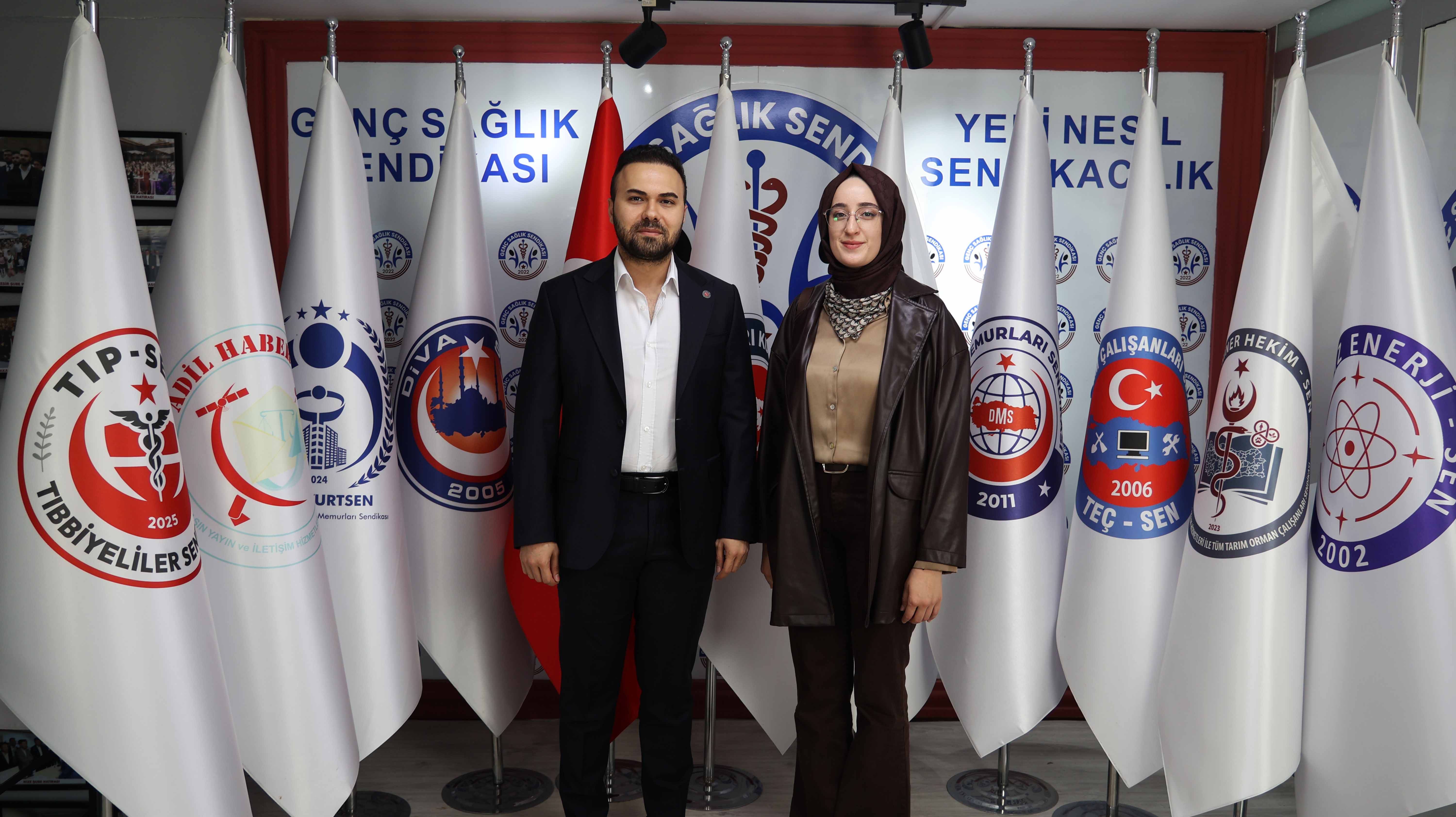 TÜRK PSİKOLOGLAR DERNEĞİ GENEL KOORDİNATÖRÜ NAZAN TEKİN’İ GENEL MERKEZİMİZDE AĞIRLADIK